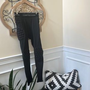 SPORTS PADDED COMPRESSION PANTS in size large.  Never worn.  NWOT